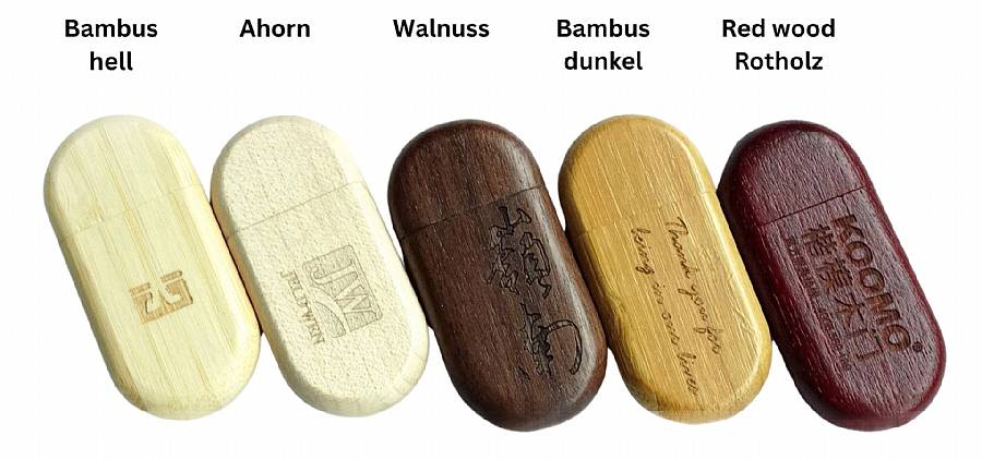 alle usb holzarten