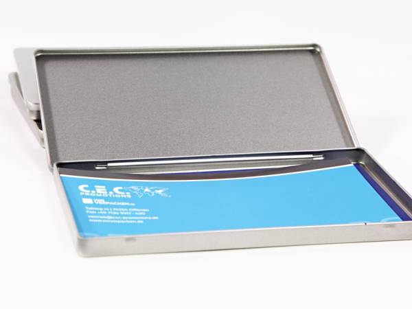 gutscheinbox langdin brief verpackung weissblech scharnier