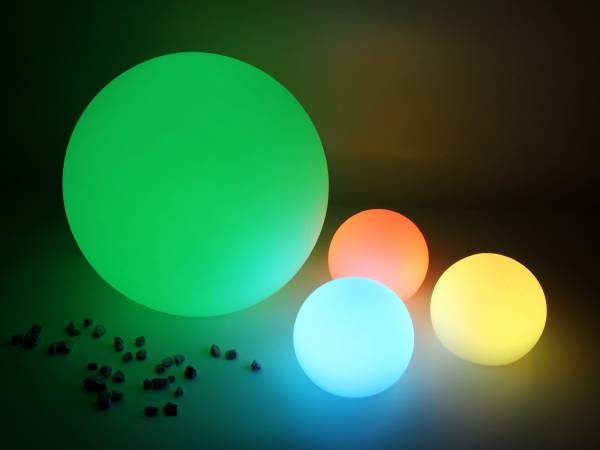 LED Leuchtkugel mit Logo