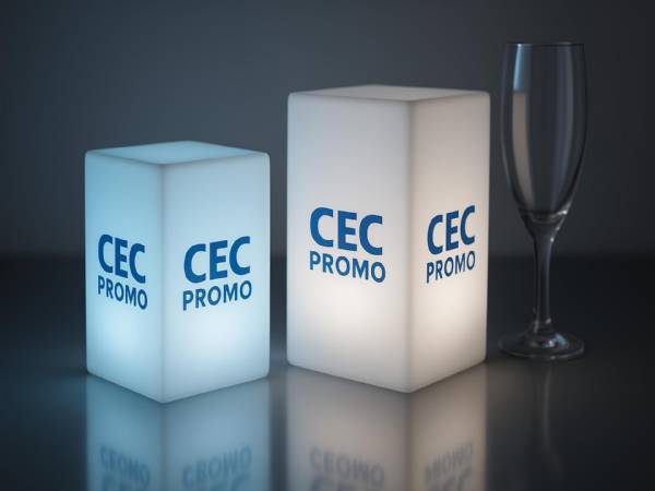 Eckige LED Tischleuchten