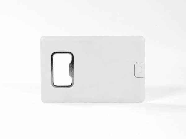 USB-Kartenöffner im kompakten Design, ideal zur Personalisierung mit Firmenlogo oder Werbebotschaft.