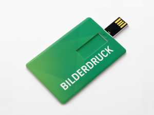 Klassische USB Visitenkarte