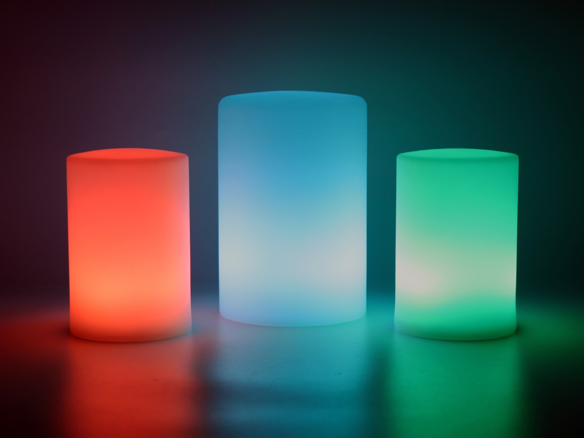 Runde LED Tischleuchte