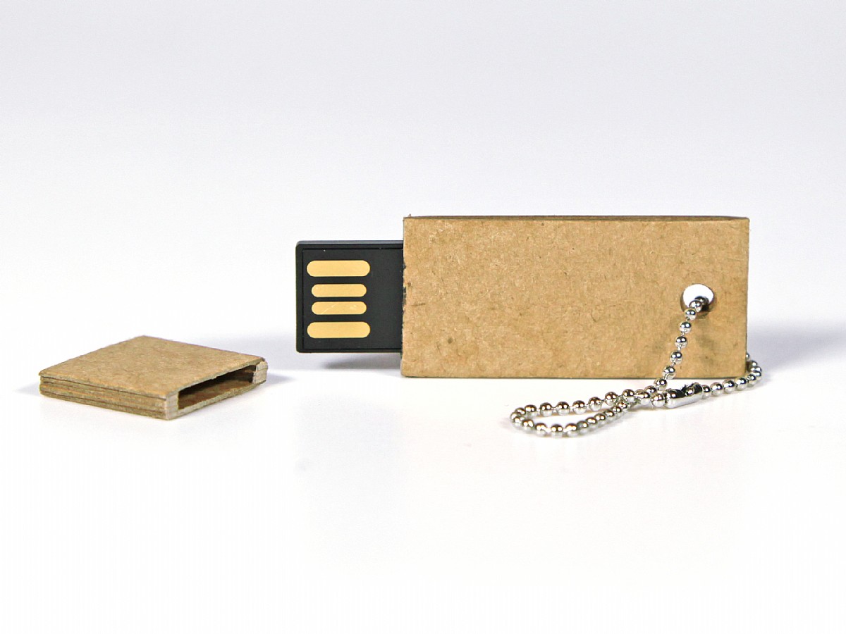 USB-Stick Wellpappe Mini