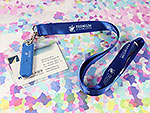 Ausweis-Set mit USB-Stick und Lanyard