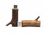 USB-Stick Holzast dunkel