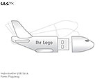 USB-Stick Flugzeug
