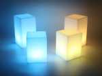 Eckige LED Tischleuchten