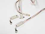 3-in-1 Lanyard Ladekabel - Wheatstraw