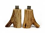 USB-Stick Holzast hell