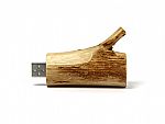 USB-Stick Holzast hell