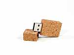 USB-Stick aus Kork (eckig)