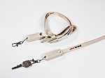 3-in-1 Lanyard Ladekabel - Wheatstraw
