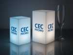 Eckige LED Tischleuchten