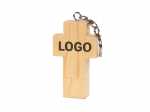 USB Holzkreuz