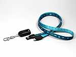2-in-1 Lanyard Ladekabel