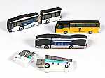 USB-Sticks in Bus-Form mit individuellem Design für Werbung und Branding. Ideal für Verkehrsunternehmen.