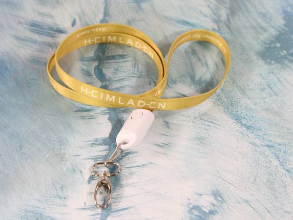 usb lade lanyard mobilgrã¤te textilband golddruck
