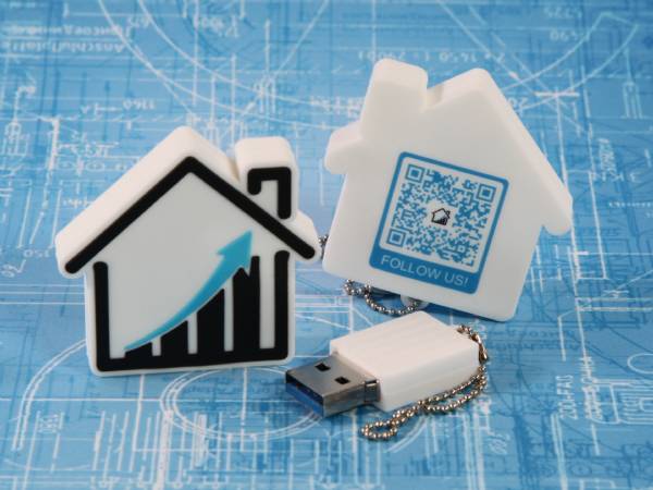 usb stick gebauude architektur individuell digitaldruck kreativ werbung