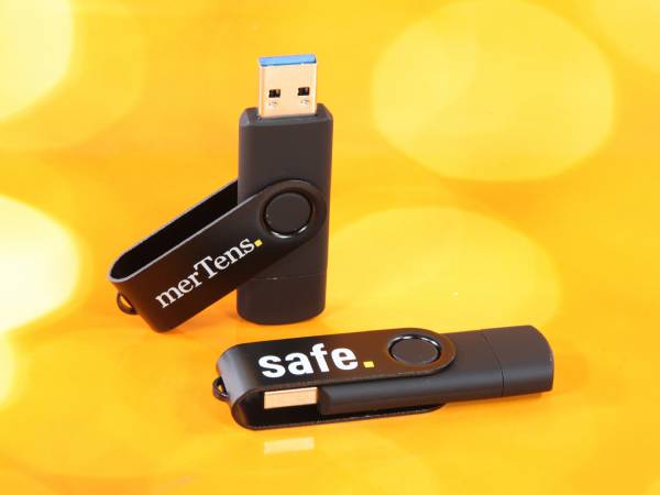usb stick twister otg kunststoff metallklammer kreativ werbung