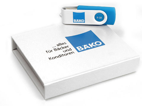 K01 Magnet-Klappbox Verpackung weiss BAEKO, K01 Magnetklappbox