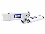 Highspeed 3.0 USB Stick superspeed schnell weiss logo werbegeschenk