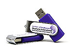 usb doming lila klassisch classic digitaldruck hochzeit
