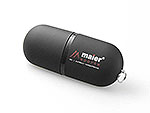 Kunststoff-USB-Stick schwarz Werbegeschnenk, Kunststoff.03