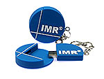Logo, rund, blau, sonderanfertigung, rundes logo, schlüsselanhänger, karabiner