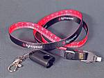 lanyard kabel band 2in1 adapterkabel werbung logo