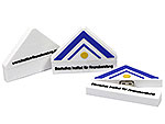 logo dreieckig, Logo, Finanzberatung, Banken, Beratung, weiß, haus, CustomLogo, PVC