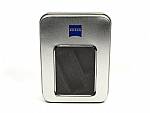 metallbox dose fenster silber logo