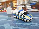 polizei auto einsatzwagen usb stick