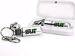 sut runder usb-stick schlüsselanhänger, schraubverschluss, Alu.13