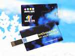 usb plastik kreditkarte bilderdruck weihnachten