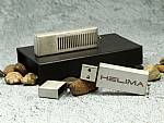 usb stick alu matt schlicht gravur logo