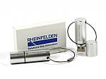 usb stick aluminium metallbund schluesselbund silber logo