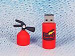 usb stick feuerlöscher brand sicherheit feuerwehr logo
