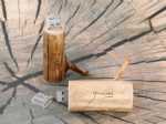 usb stick holzast ast natur öko gravur werbung