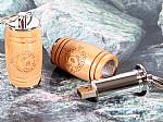 usb stick holzfass natur holz gravur logo