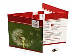 usb stick klappkarte karte flyer papier werbung logo creativ