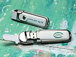 usb stick leder metall edel weiss druck logo