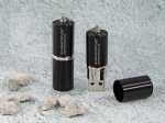 usb stick lippenstift kosmetik elegant schwarz damen werbung logo