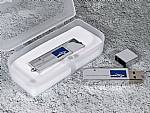 usb stick metall edel glanz schlicht gravur druck logo