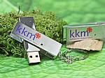 usb stick metall matt drehbar edel werbung