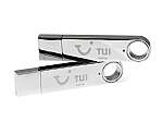usb stick metall mini öse glanz vollmetal massiv hochwertig hochglanz wertig edel