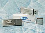 usb stick metall schlicht matt logo werbung