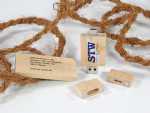 usb stick natureblock holz natur hellbraun digiteldruck