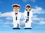 usb stick sonderform figur mann frau labor firma