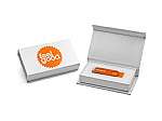 usb stick twister buegel schwingen orange verpackung weiss